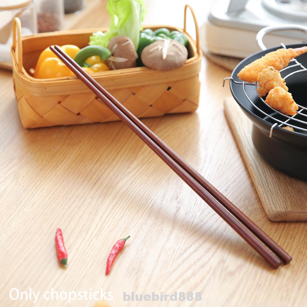 42cm Chopsticks Hot Pot Wooden Cooking Food Sticks Noodle Chinese Style ...