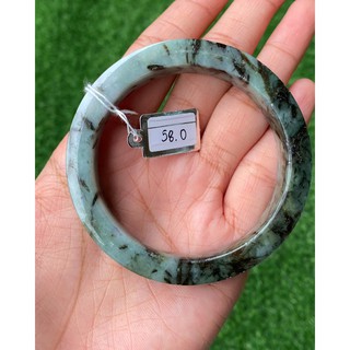 JB58022 หยก พม่า แท้ Jade กำไลหยก (Jadeite bracelet) พม่า (Myanmar)