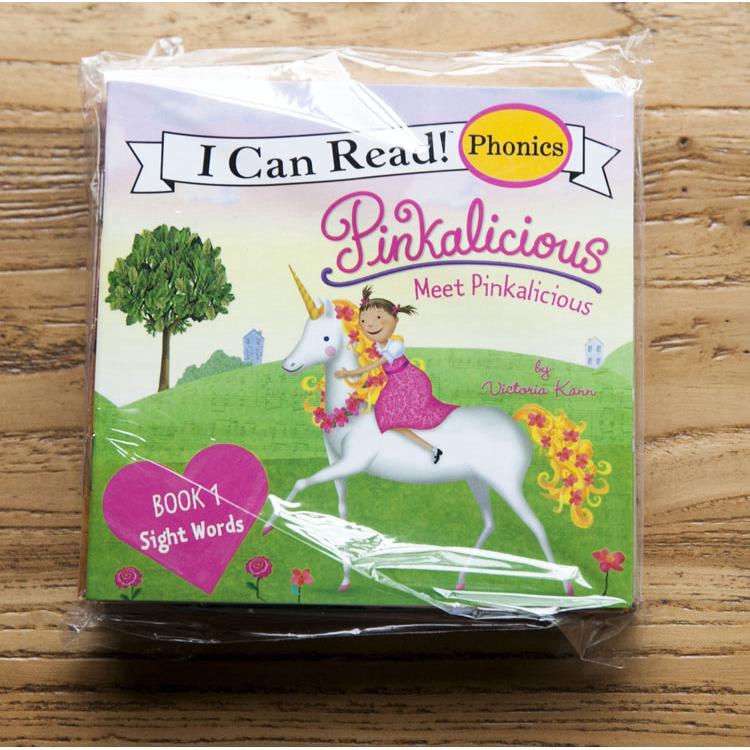 หนังสือภาษาอังกฤษ I Can Read Phonics Pinkalicious My First สําหรับเด็ก จํานวน 12 เล่ม ต่อชุด