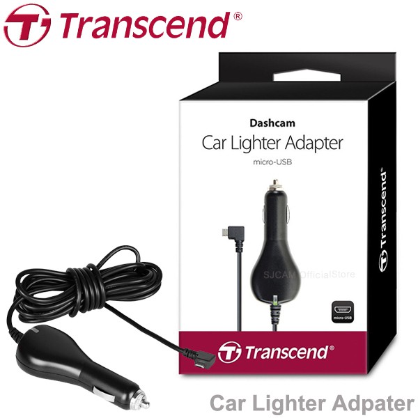 Transcend Car Lighter Adpater for DrivePro Micro USB (TS-DPL2) สายชาร์จ กล้องติดรถยนต์ ทรานส์เซนต์ รับประกัน 1 ปี