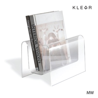 KLEAR MW ที่วางหนังสือ ชั้นวางหนังสือบนโต๊ะทำงาน วางบนชั้นหนังสือ อะคริลิคใส : KD021