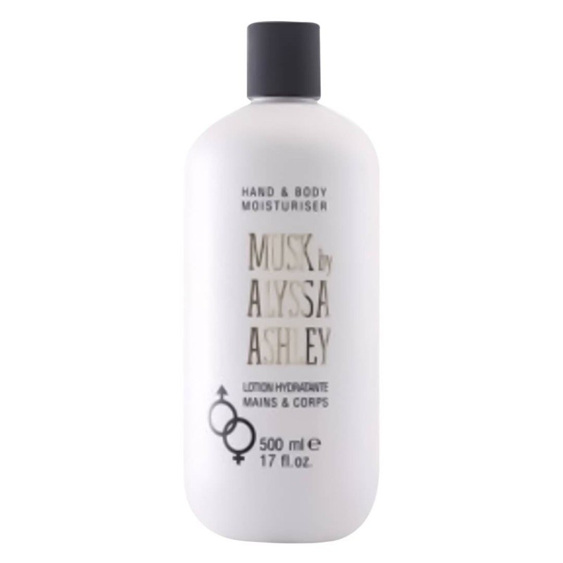 ALYSSA ASHLEY White Musk Hand & Body Moisturiser 500 ml.