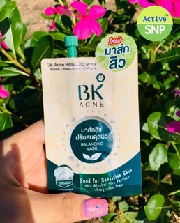 (มาใหม่ 2 ตัว)🔥 ถูกสุด🔥 BK Acne บีเค เอคเน่ แบบซอง จบครบทุกปัญหาสิว 4 g.