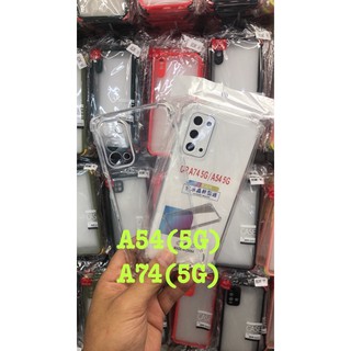 ✨🔥✨รุ่นใหม่ล่าสุด✨🔥✨พร้อมส่งในไทย🔥เคสใสกันกระแทกคลุมกล้อง oppo A74（5G）