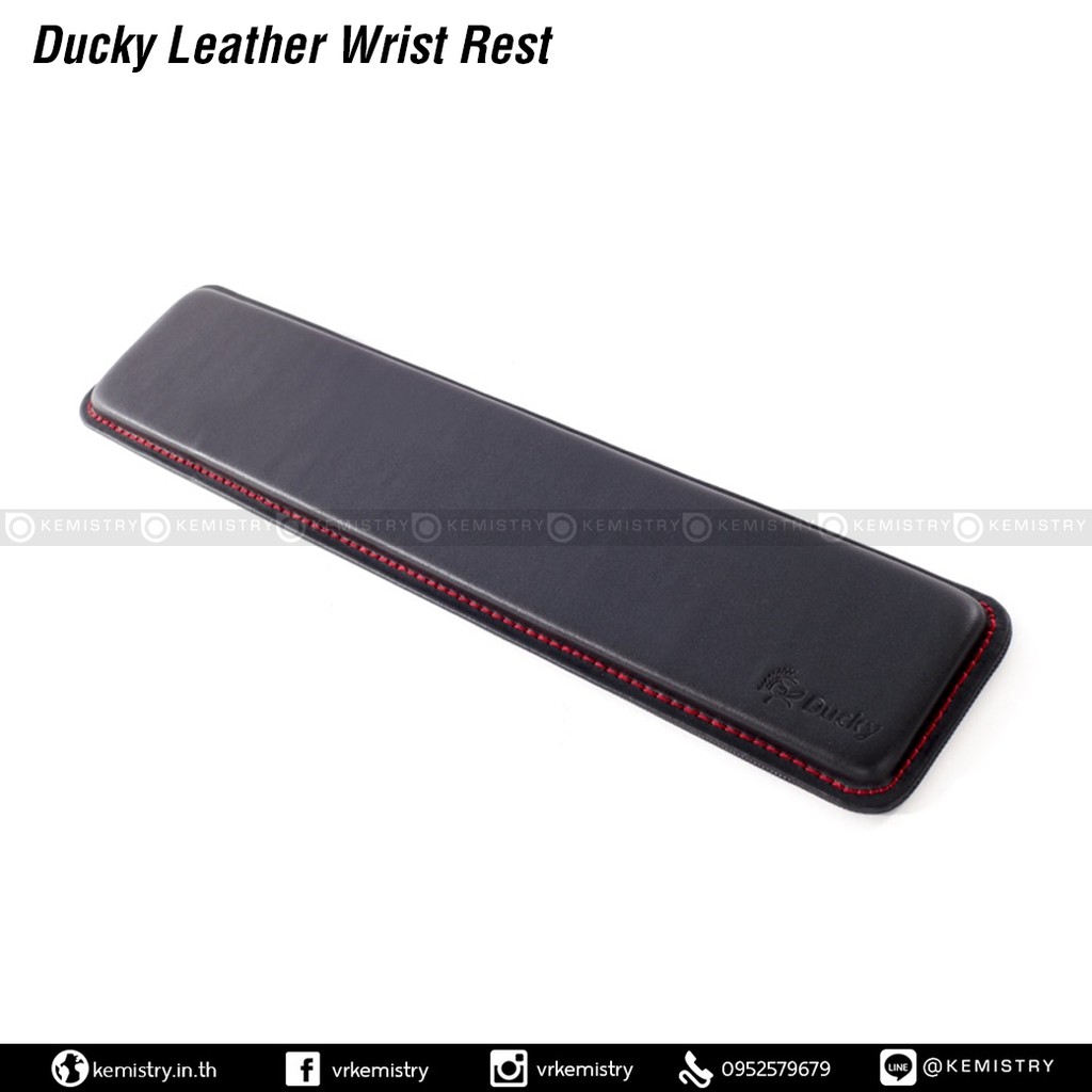 Ducky Leather Wrist Rest Sale 50 (อุปกรณ์เสริมคีย์บอร์ด) Shopee