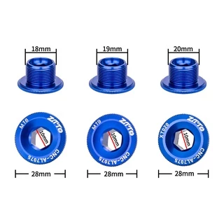 Ztto สกรูข้อเหวี่ยงจักรยานเสือภูเขา M20 M19 M18 สําหรับ BB Axis Screws