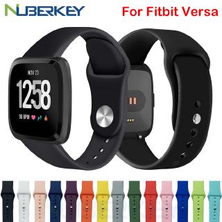 Colorful silicone wristband for Fitbit Versa fitness wristband