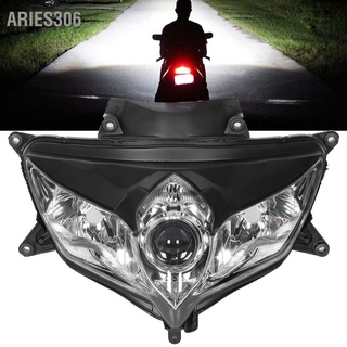 Aries306 ฝาครอบเลนส์ไฟหน้ารถจักรยานยนต์ สําหรับ Suzuki Gsxr600 Gsxr750 K8 2008-2010