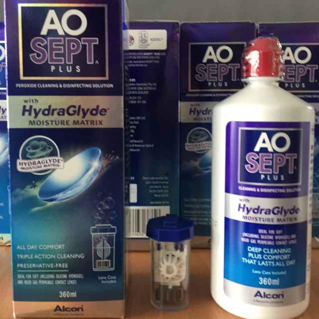 AOsept Plus HydraGlyde Made in USA
