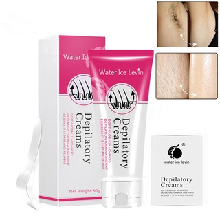 Water Ice Levin ครีมกำจัดขน Depilatory 60g สำหรับ Body Armpit