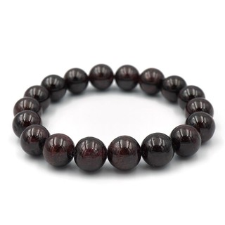 GARNET โกเมน จากพม่า ขนาด 10 มม. สร้อยข้อมือหินแท้ by siamonlineshop