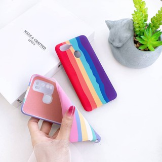 เคสสายรุ้ง เคส Oppo Reno4 A5s A5 2020 A9 2020 A3s A92 A31 A12 F9 F11pro A53 เคสออปโป้ case เคสกันกระแทก เคสโทรศัพท์ Oppo