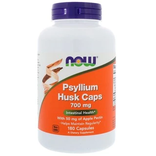 พร้อมส่ง!!! Now Foods, Psyllium Husk Caps, 700 mg, 180 Capsules