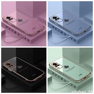 เคส Vivo Y31 ขอบตรง ใบเมเปิ้ล Vivo Y31 เคสโทรศัพท์ case