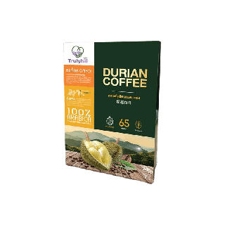 Trulyhill Durian Coffee กาแฟทุเรียนหมอนทอง เพื่อสุขภาพ (กล่อง 12 ซอง)