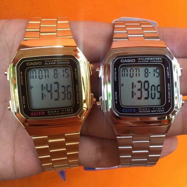 Casio นาฬิกาข้อมือ รุ่น A-178W ของแท้ ประกันศูนย์ CMG 1 ปี