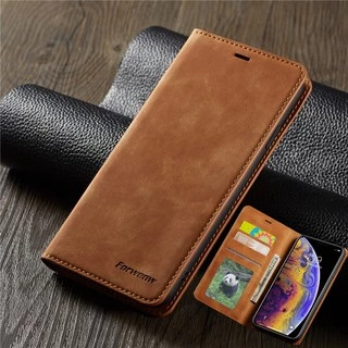 case for Huawei P40 P30 lite P20 Mate 20 Pro Nova 3e 7i เคสโทรศัพท์หนังฝาพับพร้อมช่องใส่บัตรสําหรับ
