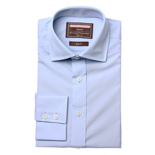 Meticulous KENSINGTON Blue Slim Fit Cotton Shirt - Button Cuffs (เสื้อเชิ๊ตสลิมฟิต)