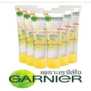 ว๊าว🍟 การ์นิเย่ ไลท์คอมพลีท ขนาด 15มลต่อหลอด แพ็คละ6หลอด โฟมล้างหน้าGarnier Light Complete 15ml/pcs 6pcs/pack จัดส่งเร็ว