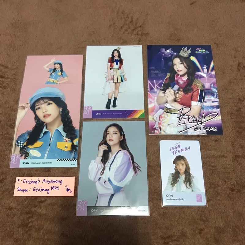 💟[ BNK48 | รุ่น1 ] อร Orn BNK48 ใบเศษ Photoset✔️พร้อมส่ง ✅มีเก็บเงินปลายทาง