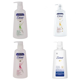 (4 สูตร) Dove Conditioner โดฟ คอนดิชันเนอร์ ผลิตภัณฑ์ครีมนวดผม  450-460 มล.