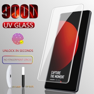 1 SET Curved UV Glue Tempered Glass Screen Protector Film Guard Cover For Xiaomi 12S Ultra 12x 12 pro Dimensity