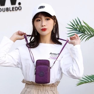 (มีส่งด่วน) ifashionbag(IF1735) กระเป๋าสะพายข้างใส่มือถือ เป็นผ้าไนล่อน