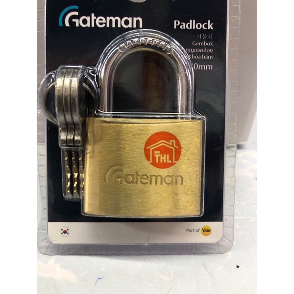 Gateman (by Yale) กุญแจทองเหลือง 30mm / 40mm