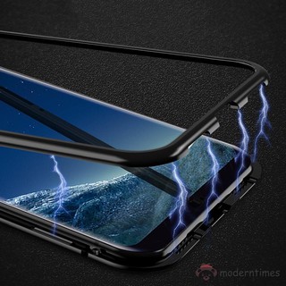 เคสโทรศัพท์มือถือสำหรับ Samsung S 8 S 9 Plus Magnetic Adsorption