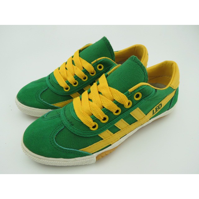 รองเท้าผ้าใบ LEO รุ่น F70 สีเขียวบราซิล
