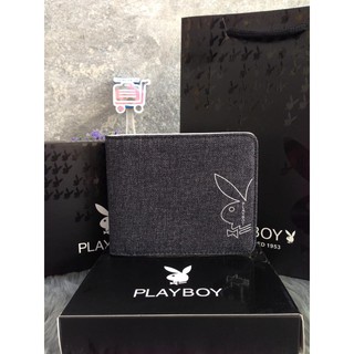 Playboy Denim Leather Wallet OEM Factory