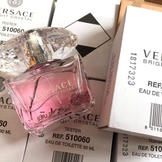 น้ำหอมไซส์ใหญ่ Versace Bright Crystal Eau De Toilette 90ml. [กล่อง/Tester] (เคาน์เตอร์4,200฿)