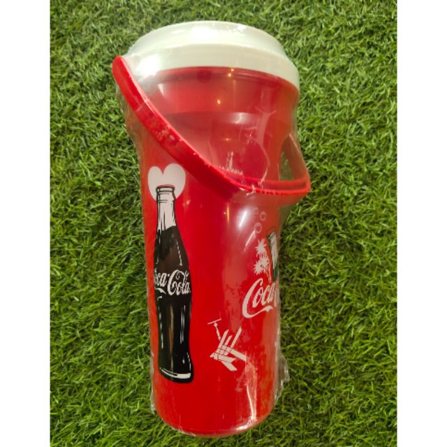 แก้วโค้ก 44 ออนส์ ใส่เย็น มีรูใส่หลอด ของแท้ ใบใหญ่มาก ใบละ 150 บาท