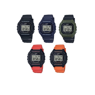 [ใส่โค้ดลดเพิ่ม 10FASH120] ของแท้ นาฬิกาข้อมือ Casio รุ่น W-218H & W-218HC & W-218HD พร้อมกล่อง