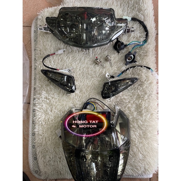 HONDA Wave125s wave125-S WAVE-125S ไฟหน้าไฟท้ายไฟหน้า lampu Depan BELAKANG basar ควันสี WAVE 125-S