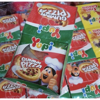 ยูปิ กัมมี่ พิซซ่า YUPI GUMMY PIZZA 180g/12 ชิ้น