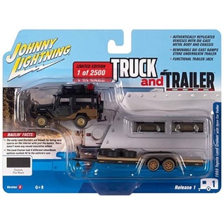 แพต US Johnny lightning trailer Mattblack