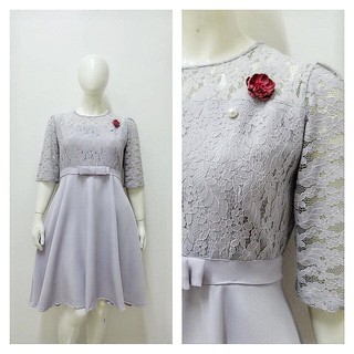 Japan lace polyester dress