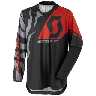 พร้อมส่ง ใหม่ เสื้อปั่นจักรยาน แขนยาว ลาย SCOTT วิบาก MX ATV BMX MTB Off Road Dirt Bike