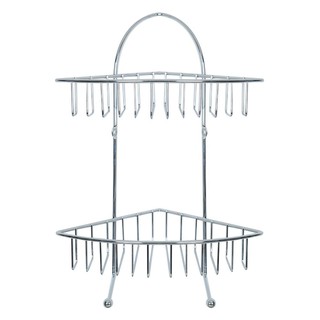 ชั้นแขวนเข้ามุม 2 ชั้น MOYA 12225C2 สีโครม  BATH RACK MOYA 12225C2