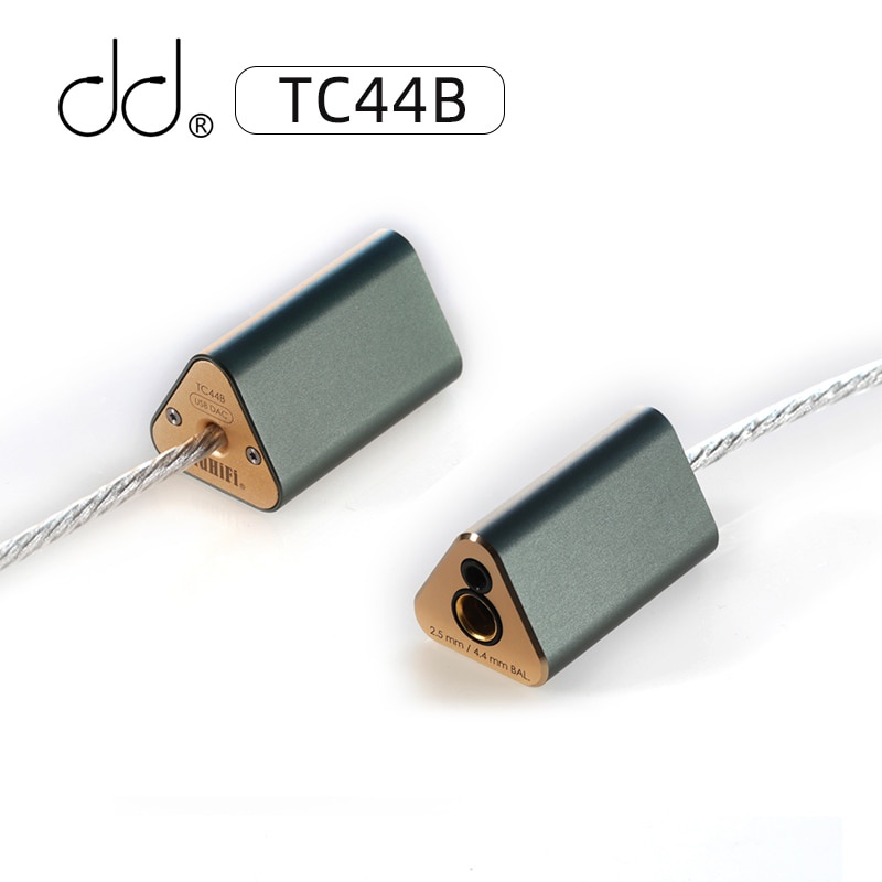 DD ddHiFi TC44B USB-C Type C to 2.5mm/4.4mm Lightning to 2.5mm/4.4mm Balanced Audio Adapter