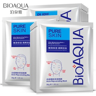 BIOAQUA มาสก์ให้ความชุ่มชื้น กำจัดสิว ฟื้นฟูผิว