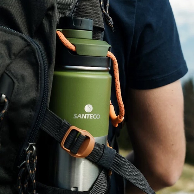 ขวด Santeco Sport Bottle 500 ml / 710 ml เก็บความร้อนความเย็น สูญญากาศ 2 ชั้น