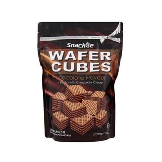 [2 ห่อ] สแนคกี้เวเฟอร์แท่งไส้ครีมรสช็อคโกแลต wafer cubes Chocolate