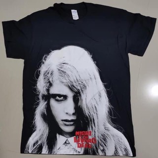 เสื้อยืดคอกลมcrew neckเสื้อภาพยนตร์ NightOfTheLivingDead ลิขสิทธิ์แท้S-4XL