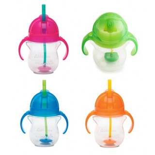 Munchkin- แก้วหัดดื่มแบบหลอดดูดปรับองศาได้(Click Lock 7oz Weighted Straw Cup)