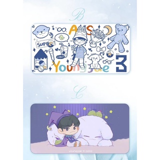 บั้มยองแจ #COLORSfromArs สุ่มเวอร์  + Deskpad (Gift บ้านจีน ยองแจบาร์)