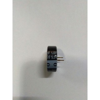 electrolytic capacitor 1.0F / 5.5Vdc สินค้าใหม่ รับประกัน