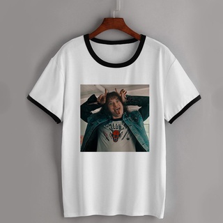 พร้อมส่ง เสื้อยืดแขนสั้นลําลอง พิมพ์ลาย Stranger Things 4 Hellfire Club Eddie Munson สําหรับผู้ชาย และผู้หญิง