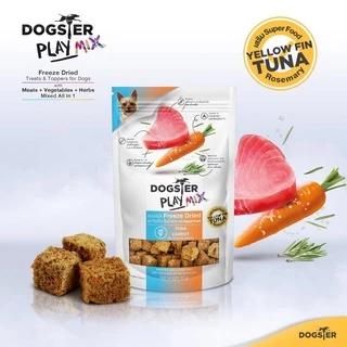 [แบรนด์ขายดีอันดับ1] DOGSTER PLAY MIX Freeze Dried ด็อกส์เตอร์ เพลย์ มิกซ์ /ขนมหมา /ขนมขบเคี้ยวสุนัข